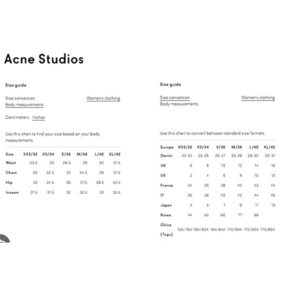 Acne Studios Gray Cargo Pants, Size 32 160/60A - Picture 13 of 13